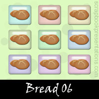 Free Bread Embellishments, Scrapbook Downloads, Printables, Kit