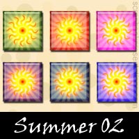 Free Summer SnagIt Stamps, Scrapbooking Printables Download