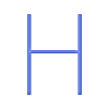 Free Animated Alphabet - H
