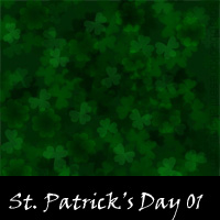 Free St. Patrick's Day Scrapbook Backdrops, Paper, Book Downloads