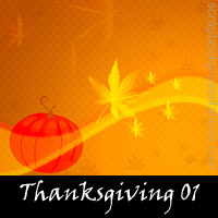 Free Thanksgiving Scrapbook Backdrop, Paper, Book Downloads