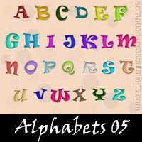 Free Alphabets Embellishments, Scrapbooking Printables Download, Printables, Kit