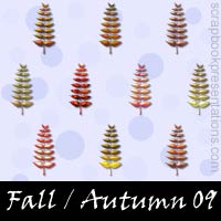 Free Fall / Autumn Embellishments, Scrapbook Downloads, Printables, Kit