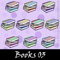 Free Books Embellishments, Scrapbook Downloads, Printables, Kit