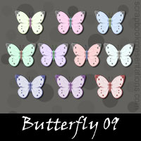 Free Butterfly Embellishments, Scrapbook Downloads, Printables, Kit