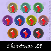 Free Christmas Embellishments, Scrapbook Downloads, Printables, Kit