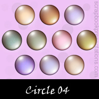 Free Circle SnagIt Stamps, Scrapbooking Printables Download