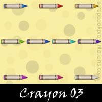 Free Crayon Embellishments, Scrapbook Downloads, Printables, Kit