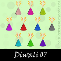 Free Diwali Embellishments, Scrapbook Downloads, Printables, Kit