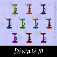 Free Diwali SnagIt Stamps, Scrapbooking Printables Download
