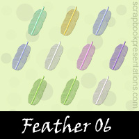 Free Feather Embellishments, Scrapbook Downloads, Printables, Kit