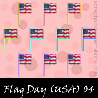 Free Flag Day (United States) Stamps