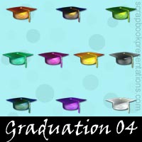 Free Graduation Embellishments, Scrapbook Downloads, Printables, Kit