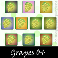 Free Grapes SnagIt Stamps, Scrapbooking Printables Download