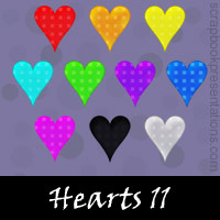Free Playing Cards: Hearts SnagIt Stamps, Scrapbooking Printables Download