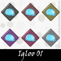 Free Igloo Embellishments, Scrapbook Downloads, Printables, Kit