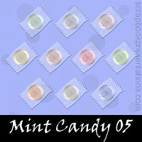 Free Mint Candy Embellishments, Scrapbook Downloads, Printables, Kit