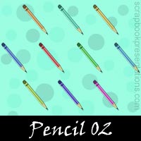 Free Pencil Embellishments, Scrapbook Downloads, Printables, Kit