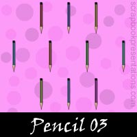 Free Pencil Embellishments, Scrapbook Downloads, Printables, Kit