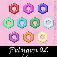 Free Polygon SnagIt Stamps, Scrapbooking Printables Download