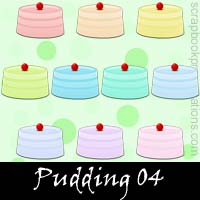 Free Pudding SnagIt Stamps, Scrapbooking Printables Download