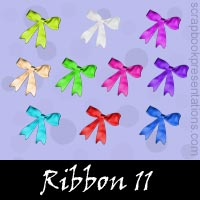 Free Ribbon Embellishments, Scrapbook Downloads, Printables, Kit