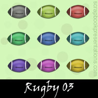 Free Rugby SnagIt Stamps, Scrapbooking Printables Download
