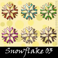 Free Snowflake Embellishments, Scrapbook Downloads, Printables, Kit