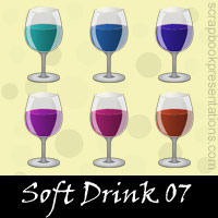 Free Soft Drink Embellishments, Scrapbook Downloads, Printables, Kit