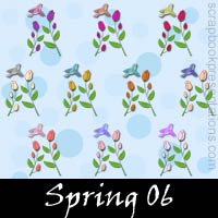Free Spring SnagIt Stamps, Scrapbooking Printables Download