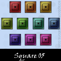 Free Square SnagIt Stamps, Scrapbooking Printables Download