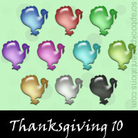 Free Thanksgiving SnagIt Stamps, Scrapbooking Printables Download