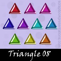 Free Triangle Embellishments, Scrapbooking Printables Download