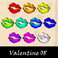 Free Valentine SnagIt Stamps, Scrapbooking Printables Download